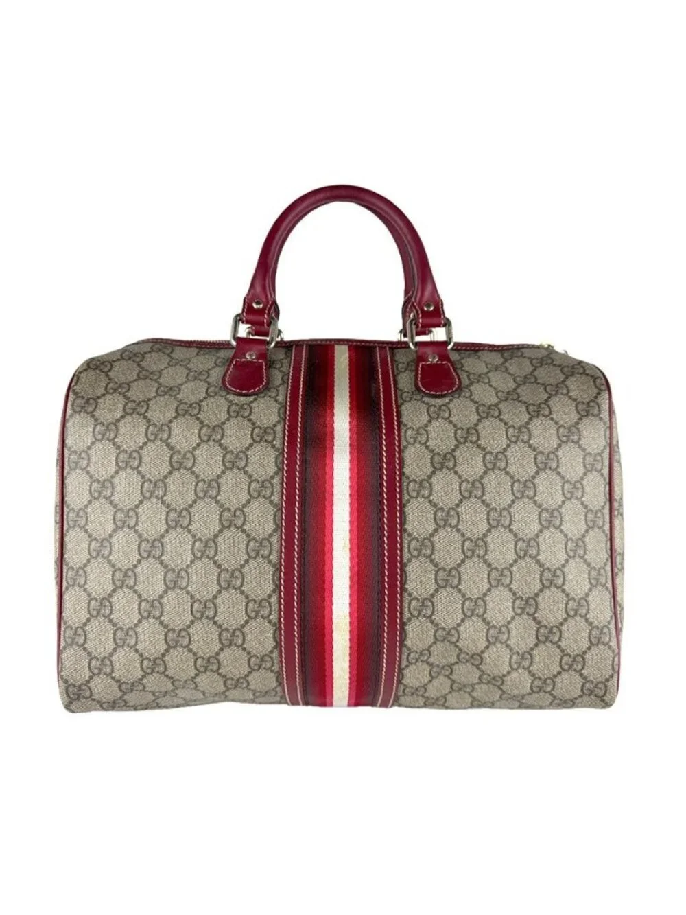 Gucci Boston Bag Travel Bags Red - Picture 3 of 10